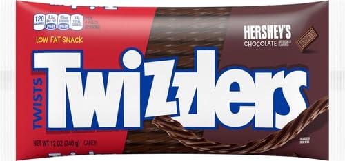 imageTWIZZLERS Twists Strawberry Flavored King Size Chewy Candy Packs 5 oz 15 Count12 Ounce Pack of 18