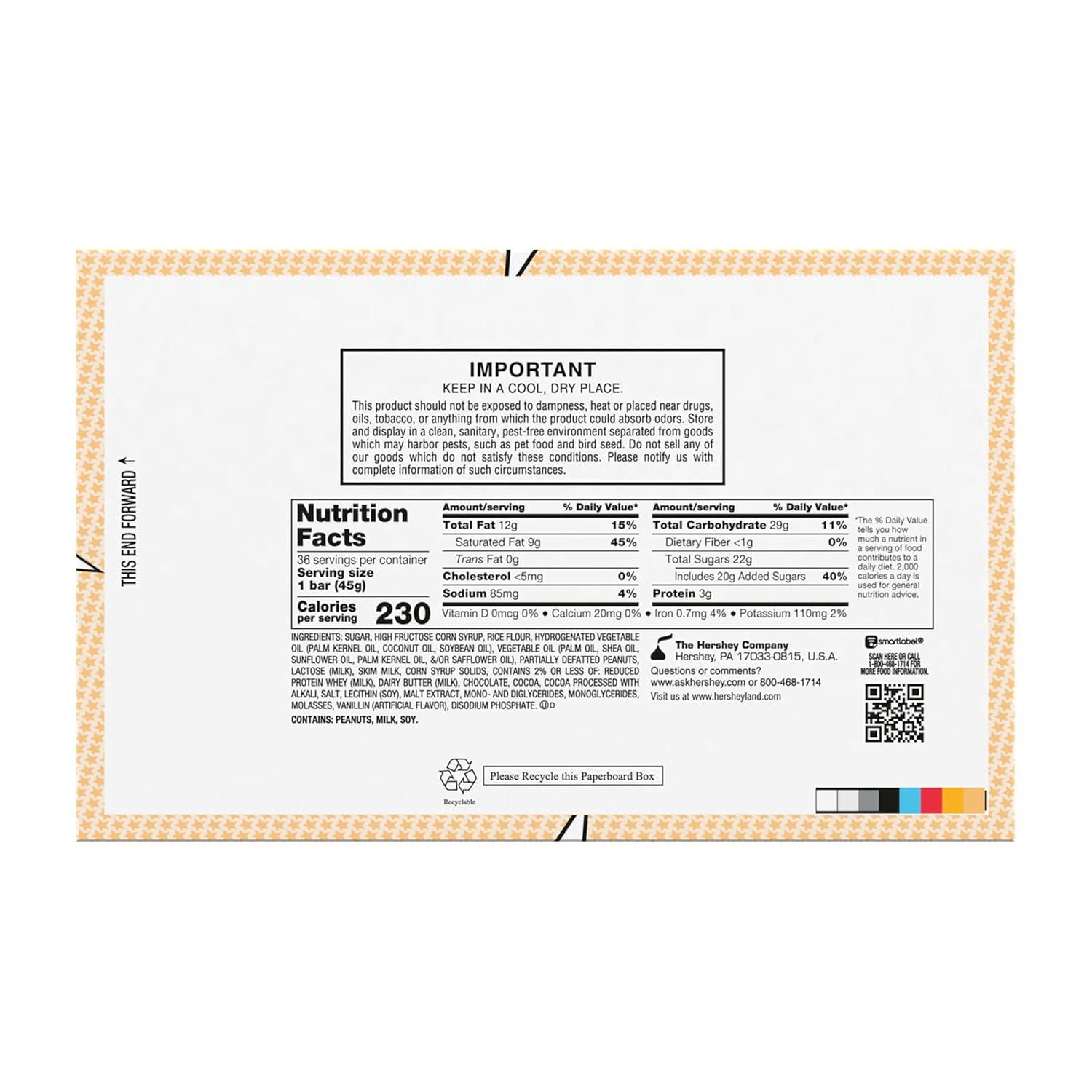 imageWHATCHAMACALLIT Chocolate Caramel Peanut Crisps Candy Bars 16 oz 36 Count