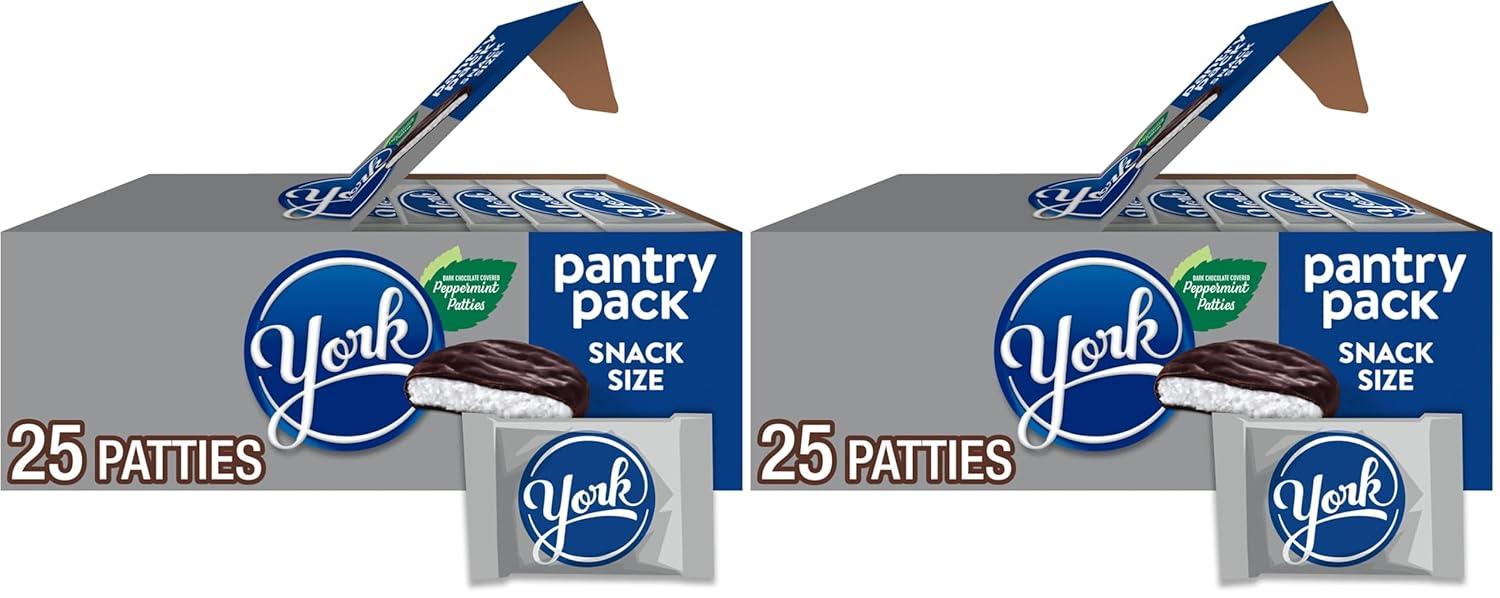 imageYORK Dark Chocolate Peppermint Patties Candy Party Pack 352 ozOriginal