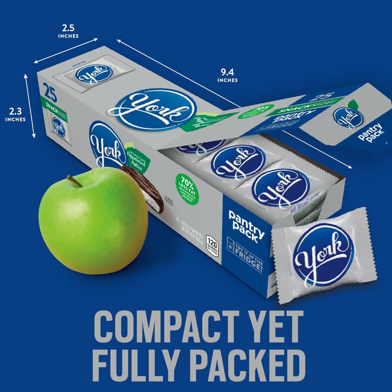 imageYORK Dark Chocolate Peppermint Patties Candy Party Pack 352 ozOriginal