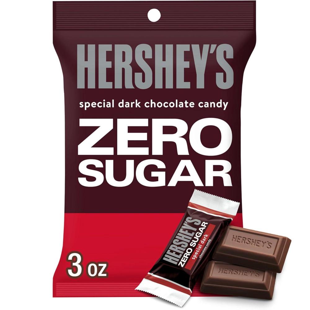 imageHERSHEYS Candy Bars 3 Ounce Pack of 12Dark Chocolate