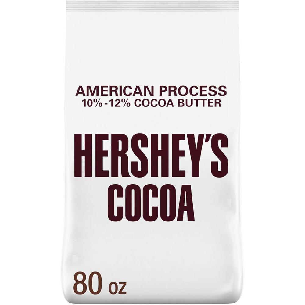 imageHERSHEYS Natural Unsweetened Cocoa Powder Can 8 ozChocolate