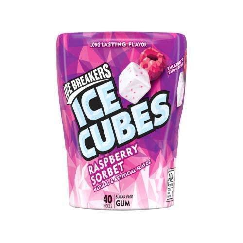 imageICE BREAKERS ICE CUBES Slushie Pack of 12Raspberry