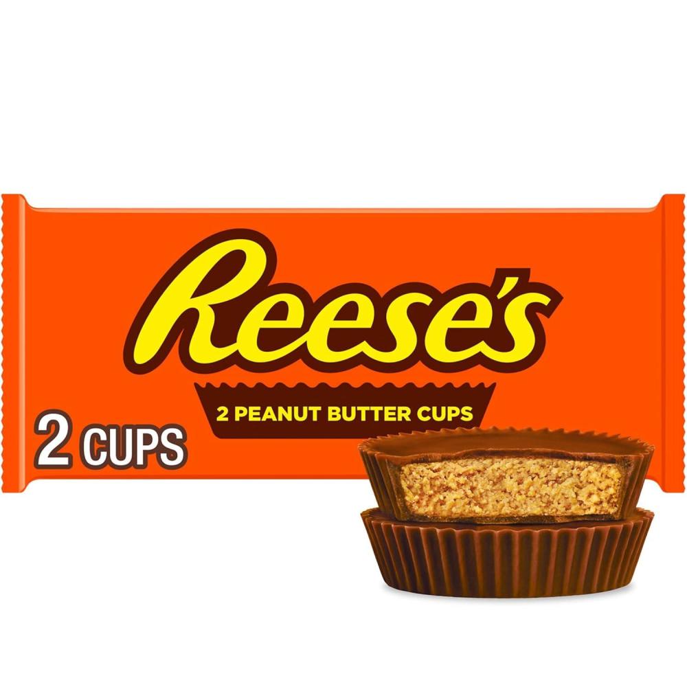 imageREESES Milk Chocolate Peanut Butter Cups Candy Packs Halloween Candy 15 oz 36 CountPeanut Butter