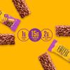 FULFIL Protein Snack Bars, Chocolate Salted Caramel Flavored, Gluten Free with 15g Protein, Pantry Staples, 12 Count(Chocolate Peanut Caramel)