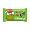 HERSHEY’S KISSES Grinch Milk Chocolate, Christmas Candy Bulk Bag, 33.85 oz(Milk Chocolate)