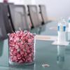 HERSHEY’S KISSES Milk Chocolate Candy Bulk Bag, 60 oz(Pink)