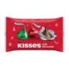HERSHEY’S KISSES Milk Chocolate, Christmas Candy Bag, 17 oz