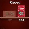 HERSHEY’S KISSES Milk Chocolate, Christmas Candy Bulk Bag, 35.85 oz