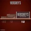 HERSHEY’S Milk Chocolate Candy Bar, 5 lb