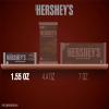 HERSHEY’S Milk Chocolate Candy Bars, Halloween Candy, 1.55 oz (6 Count)(Chocolate Bars)