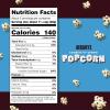 Hershey’s Cookies N Crème, 5.25oz Grocery Sized Bag, Popcorn drizzled in white creme and cookie bits, Ready to Eat, Savory Snack, Sweet and Salty(5.25 Ounce (Pack of 4))