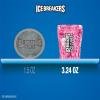 ICE BREAKERS Ice Cubes Bubble Breeze Flavored Sugar Free Chewing Gum Bottles, 3.24 oz (6 Count, 40 Pieces)(Bubble Breeze)