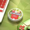 ICE BREAKERS Ice Cubes Cherry Limeade Sugar Free Chewing Gum Bottles, 3.24 oz (6 Count, 40 Pieces)(Cherry Limeade)