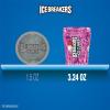 ICE BREAKERS Ice Cubes Raspberry Sorbet Flavored Sugar Free Chewing Gum Bottles, 3.24 oz (6 Count, 40 Pieces)(Raspberry Sorbet)