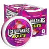 ICE BREAKERS Sours Assorted Fruit Flavored Sugar Free Mints Tins, 1.5 oz (8 Count)(Sours & Duo)