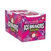 ICE BREAKERS Sours Assorted Fruit Flavored Sugar Free Mints Tins, 1.5 oz (8 Count)(Sours Mixed Berry)
