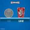 Ice Breakers Ice Cubes Cinnamon Sugar Free Chewing Gum Pouch, 8.11 oz (100 Pieces)(Cinnamon)