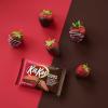 KIT KAT Milk Chocolate Wafer King Size, Candy Bars, 3 oz (24 Count)(Dark chocolate strawberry)