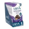 LILY’S Extra Dark Chocolate Style No Sugar Added, Sweets Bars, 2.8 oz (12 Count)(Salted Almond)