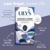 LILY’S Original White Chocolate Style No Sugar Added, Sweets Bars, 2.8 oz (12 Count)(Cookies and Creme White Chocolate Style)
