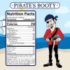 Pirate’s Booty Aged White Cheddar Cheese Puffs, Gluten-Free, Kids Snacks, 0.5oz (24ct)(Aged White Cheddar)