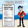 Pirate’s Booty Aged White Cheddar Cheese Puffs, Gluten-Free, Kids Snacks, 1oz (12ct)(Cheddar-Cheese)