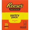 REESE’S Milk Chocolate Snack Size Peanut Butter Cups, Candy Pantry Pack, Halloween Candy, 13.75 oz (25 Pieces)(25 Count (Pack of 2))