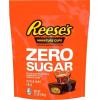 REESE’S Zero Sugar Miniatures Chocolate Peanut Butter Cups, Candy Bag, 5.1 oz(5.1 Ounce (Pack of 2))