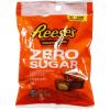 REESE’S Zero Sugar Miniatures Chocolate Peanut Butter Cups, Candy Bags, 3 oz (12 Count)(Chocolate)