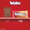TWIZZLERS Filled Twists Orange Cream Pop Flavored, Chewy Candy Bags, 11 oz (12 Count)(Orange)