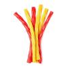 TWIZZLERS Filled Twists Orange Cream Pop Flavored, Chewy Candy Bags, 11 oz (12 Count)(Red)