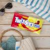 TWIZZLERS Filled Twists Orange Cream Pop Flavored, Chewy Candy Bags, 11 oz (12 Count)(Red)