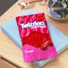 TWIZZLERS PULL ‘N’ PEEL Cherry Flavored Licorice Style, Chewy Candy Bags, 6.1 oz (12 Count)(6.1 Ounce (Pack of 12))
