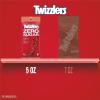 TWIZZLERS Zero Sugar Twists Strawberry Flavored Licorice Style, Chewy Candy Bags, 5 oz (12 Count)(Sugar Free Strawberry)