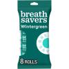 BREATH SAVERS Peppermint Sugar Free Breath Mints Rolls, 0.75 oz (24 Count)(Wintergreen)