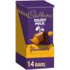 CADBURY DAIRY MILK CARAMELLO Milk Chocolate Candy Bars, 4 oz (14 Count)(XL (pack of 14))