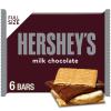 HERSHEY’S Milk Chocolate Candy Bars, Halloween Candy, 1.55 oz (6 Count)(Candy Bars)
