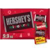 HERSHEY’S Miniatures Assorted Chocolate, Christmas Candy Bag, 17.1 oz(Chocolate)