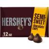 HERSHEY’S Semi-Sweet Chocolate Baking Chips Bag, 12 oz