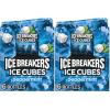 ICE BREAKERS Ice Cubes Peppermint Sugar Free Chewing Gum Bottles, 3.24 oz (4 Count, 40 Pieces)(Peppermint)