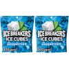 ICE BREAKERS Ice Cubes Peppermint Sugar Free Chewing Gum Pouch, 8.11 oz (100 Pieces)(Peppermint)