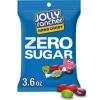 JOLLY RANCHER Zero Sugar Assorted Fruit Flavored Hard Candy Bag, 3.6 oz (Pack of 12)(Assorted Fruit)