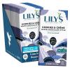 LILY’S Original White Chocolate Style No Sugar Added, Sweets Bars, 2.8 oz (12 Count)(Cookies and Creme White Chocolate Style)