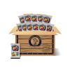Pirate’s Booty Aged White Cheddar Cheese Puffs, Gluten-Free, Kids Snacks, 1oz (12ct)(Cheddar-Cheese)