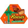 REESE’S Miniatures Milk Chocolate Peanut Butter Cups, Christmas Candy Bag, 17.1 oz(Peanut Butter)