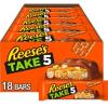 REESE’S TAKE 5 Pretzel, Peanut and Chocolate Candy Bars, 1.5 oz (18 Count)