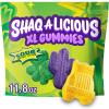 SHAQ-A-LICIOUS XL GUMMIES Original Flavor Chewy, Candy Bag, 11.8 oz(Sour Gummies)
