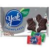 YORK Dark Chocolate Peppermint Patties Snowflakes, Christmas Candy Bag, 16 oz(Dark Chocolate)