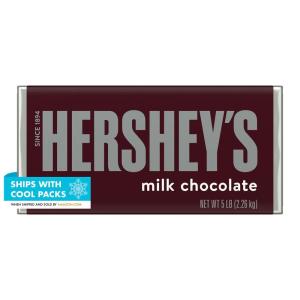 HERSHEY’S Milk Chocolate Candy Bar, 5 lb